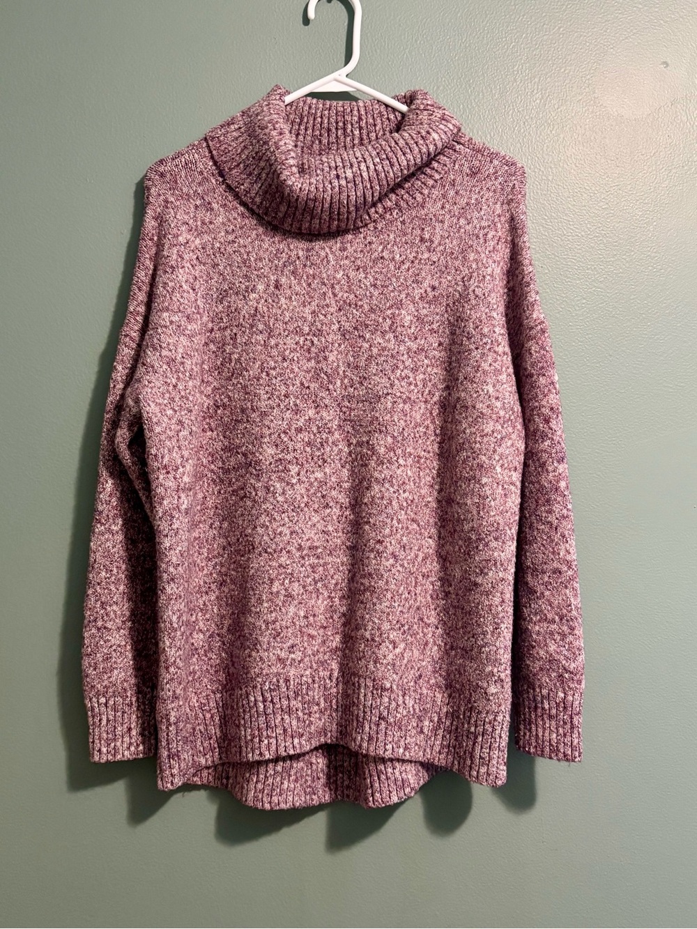 Old Navy Mauve Cowl Neck Sweater